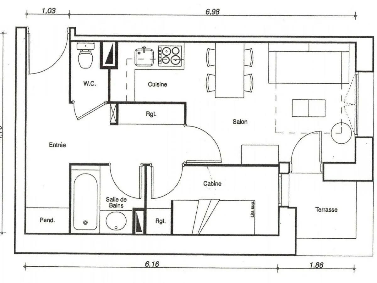 Studio-Cabine Pour 4 Avec Balcon, Proche Pistes Et Commerces - Fr-1-455-198 La Plagne-Tarentaise Διαμέρισμα